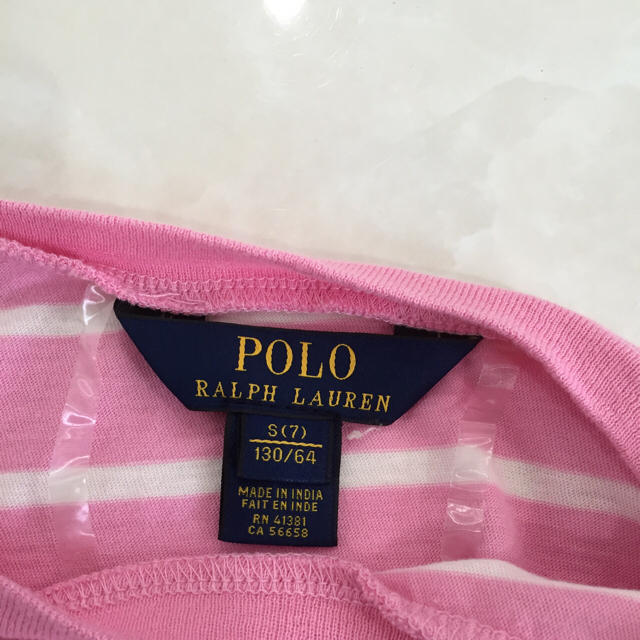POLO RALPH LAUREN(ポロラルフローレン)のラルフローレン キッズ Tシャツ キッズ/ベビー/マタニティのキッズ服女の子用(90cm~)(Tシャツ/カットソー)の商品写真