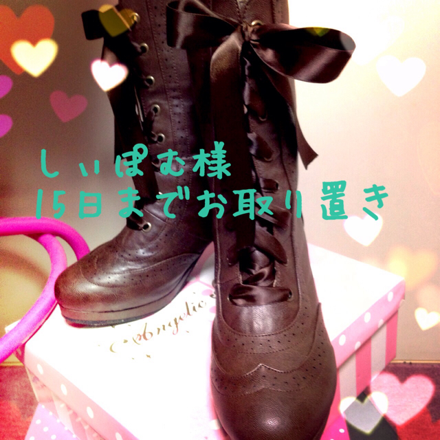 F i.n.t(フィント)のan another♡今季リボンブーツ♡ レディースの靴/シューズ(ブーツ)の商品写真