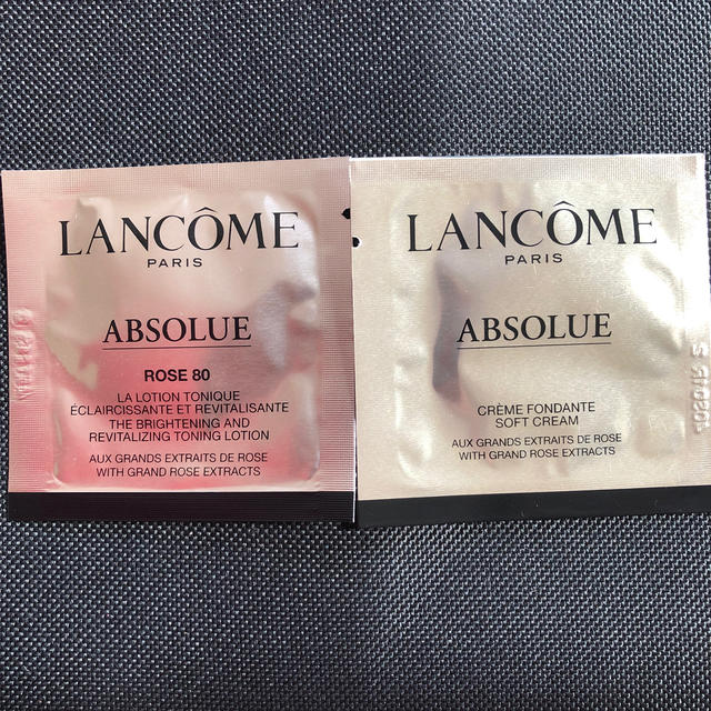 LANCOME(ランコム)のLancômeランコム アプソリュ ローション化粧水&ソフト クリームサンプル コスメ/美容のキット/セット(サンプル/トライアルキット)の商品写真