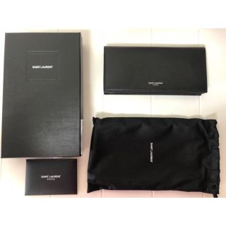 サンローラン(Saint Laurent)のサンローラン　二つ折り長財布　新品未使用！！(長財布)