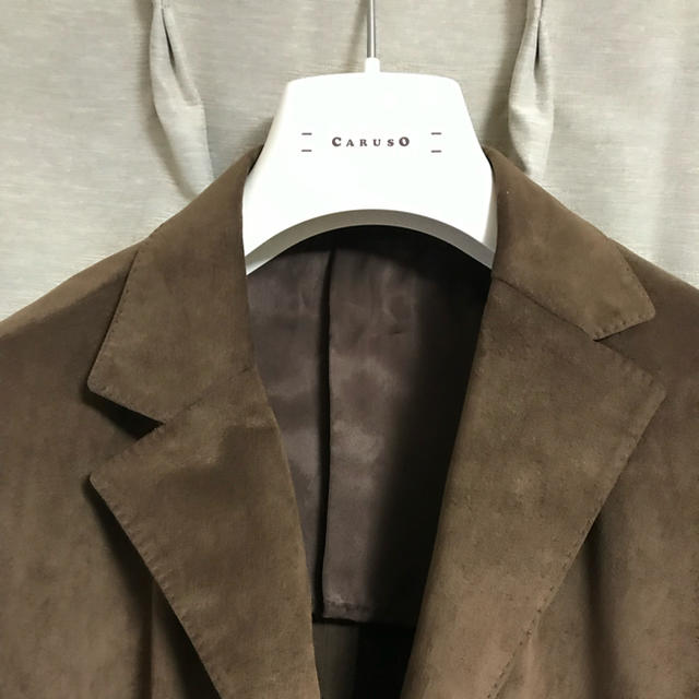 未使用 CARUSO カルーゾ スウェードチェスターコート アローズ別注 48