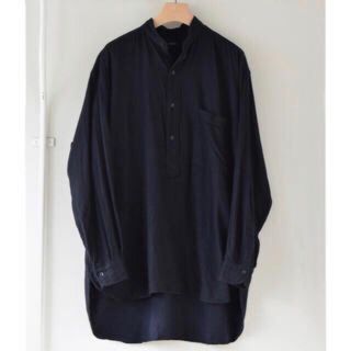 コモリ(COMOLI)のCOMOLI コモリ 20AW シルクネルプルオーバーシャツ 1 新品(シャツ)