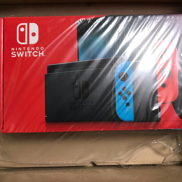 家庭用ゲーム機本体新型switch  ネオン本体