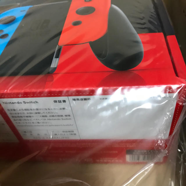 家庭用ゲーム機本体新型switch  ネオン本体