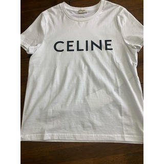セリーヌ(celine)のCELINE コットンロゴTシャツ(Tシャツ(半袖/袖なし))