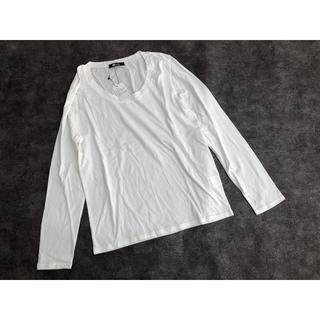 スライラング(SLY LANG)のスライラング*ロングTシャツ*長袖カットソー*ホワイト*1(Tシャツ(長袖/七分))