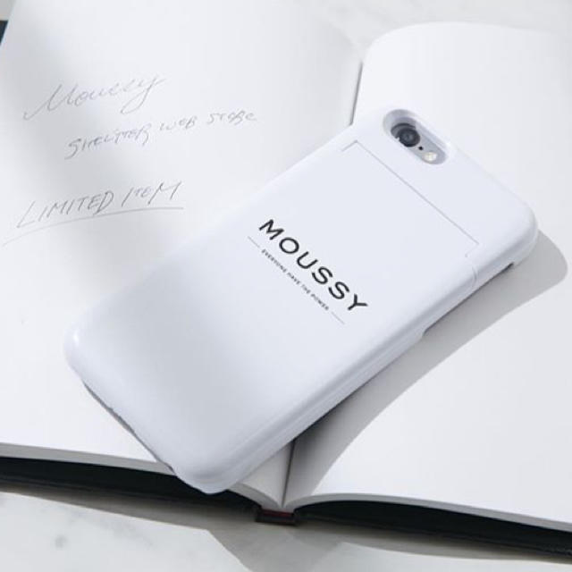 moussy(マウジー)のマウジー オーダーiPhoneケース スマホ/家電/カメラのスマホアクセサリー(iPhoneケース)の商品写真