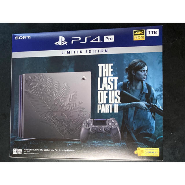 代引き人気 PlayStation4 - 同梱版 II Part Us of Last The Pro 新品未 ... PlayStation 4 Pro ラストオブアス2 同梱版