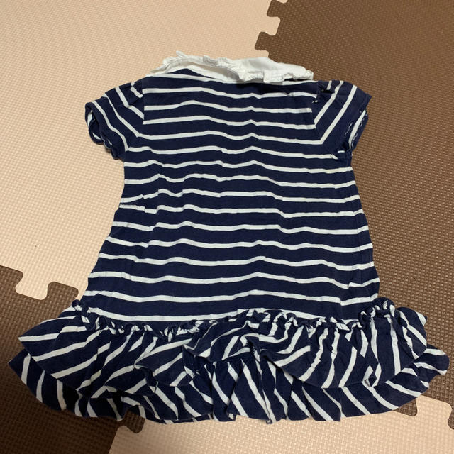 POLO RALPH LAUREN(ポロラルフローレン)のポロラルフローレン　シャツワンピース　80 キッズ/ベビー/マタニティのベビー服(~85cm)(Ｔシャツ)の商品写真