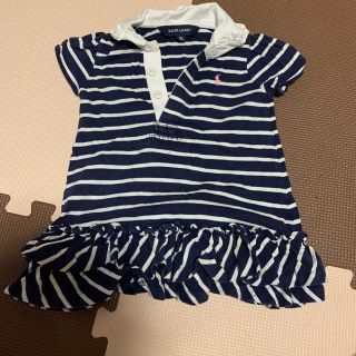 ポロラルフローレン(POLO RALPH LAUREN)のポロラルフローレン　シャツワンピース　80(Ｔシャツ)