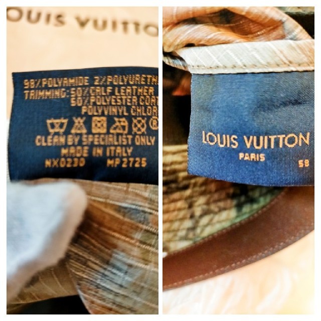 LOUIS VUITTON(ルイヴィトン)の最終値下げ ルイヴィトンボネ・イカットMP2725 メンズの帽子(ハット)の商品写真