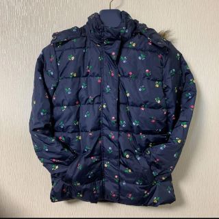 ギャップキッズ(GAP Kids)のGAP 花柄 ダウンジャケット 160cm アウター　XXL(ジャケット/上着)