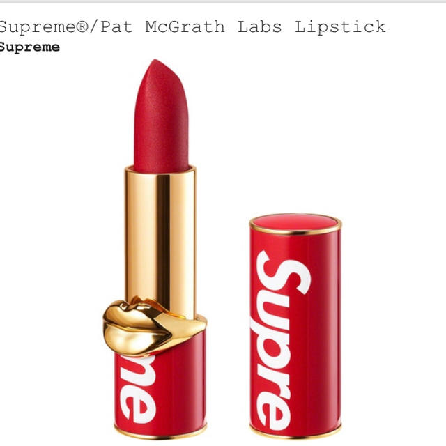 Supreme☆Pat McGrath Labs Lipstick☆新品