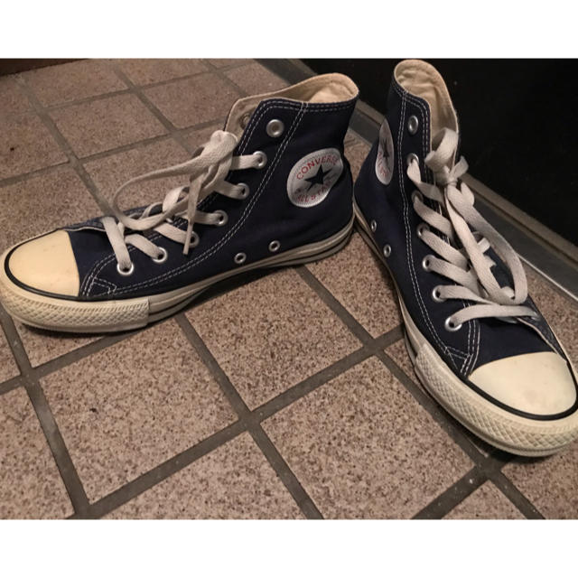 CONVERSE(コンバース)のconverse all star ハイカット　ネイビー レディースの靴/シューズ(スニーカー)の商品写真