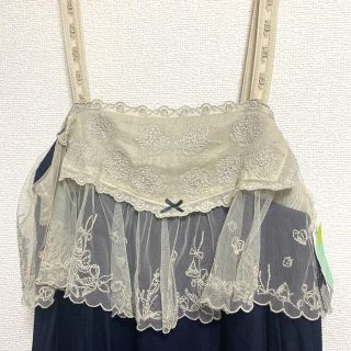 フランシュリッペ(franche lippee)のフランシュリッペ おもちゃの国刺繍ワンピース(ひざ丈ワンピース)