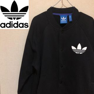 アディダス(adidas)の【これからの季節に！】アディダス 胸元トレフォイル柄プリント スタジャン L(スタジャン)