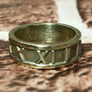 Tiffany&Co 指輪 アトラスリング ローマ数字 シルバー 1995925