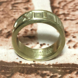 Tiffany&Co 指輪 アトラスリング ローマ数字 シルバー 1995925