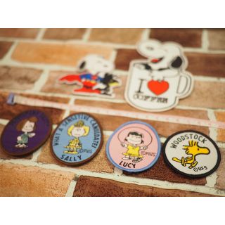 スヌーピー(SNOOPY)のSNOOPY ワッペン 6枚セット(その他)