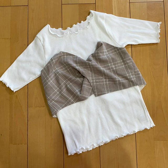 INGNI(イング)のINGNI  半袖　ビスチェ付き レディースのトップス(Tシャツ(半袖/袖なし))の商品写真