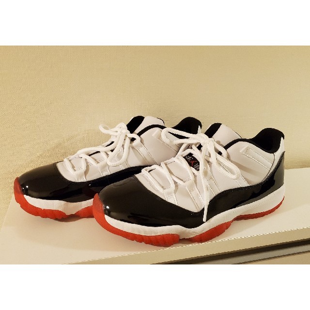 スニーカーズレシートジョーダン 11 コンコルド ブレッド JORDAN 11 LOW