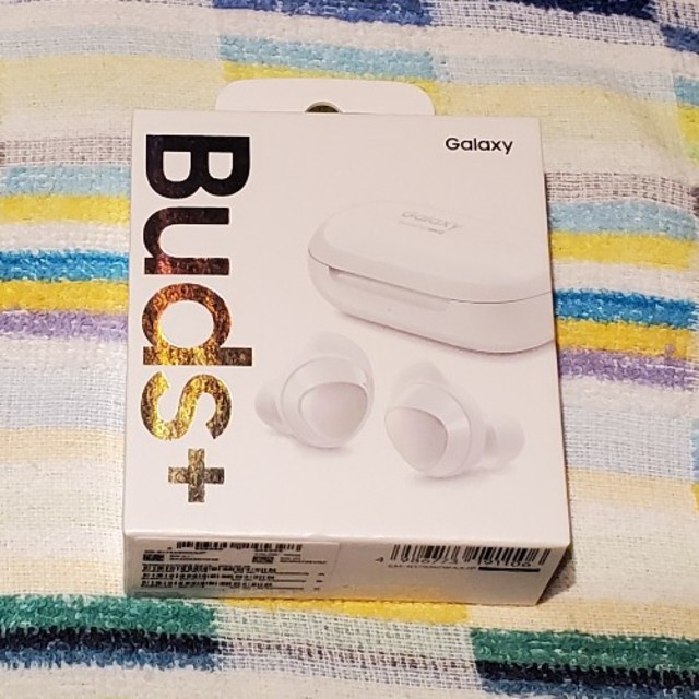 オーディオ機器SAMSUNG Galaxy buds+ 新品未開封 ワイヤレスイヤホン