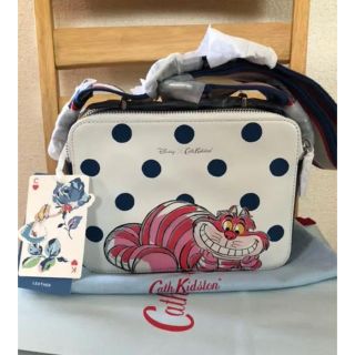 キャスキッドソン(Cath Kidston)のキャスキッドソン　アリス　チェシャ猫　バッグ(ショルダーバッグ)