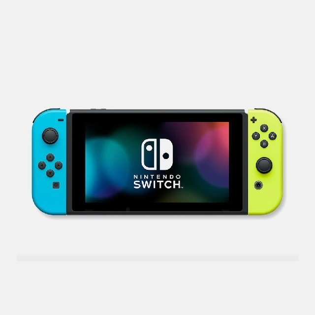 【限定カラー】Nintendo　Switch　本体　ネオンブルー　ネオンイエロー1個セーフティーガイド