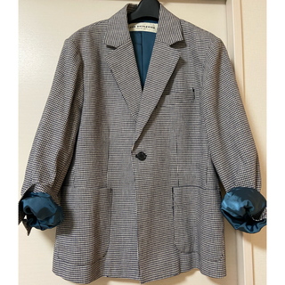 激安通販専門店 shinzone シンゾーン　CPO jacket チェック　ウール　ジャケット テーラードジャケット