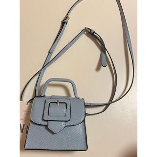 ザラ(ZARA)のZARA ショルダーバッグ　水色(ショルダーバッグ)