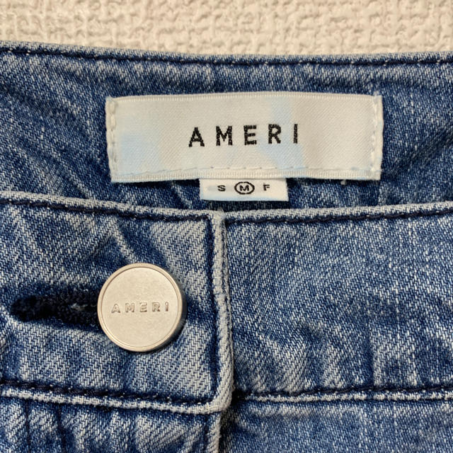 Ameri VINTAGE(アメリヴィンテージ)のAMERI ADORKABLE OVERALL DENIM レディースのパンツ(サロペット/オーバーオール)の商品写真