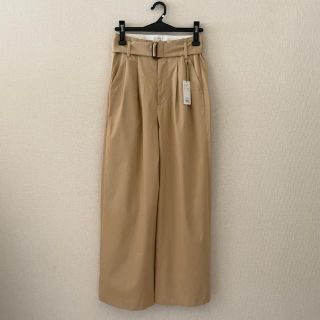 アーバンリサーチドアーズ(URBAN RESEARCH DOORS)のアーバンリサーチ♡新品♡コットンベルトワイドパンツ(カジュアルパンツ)