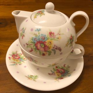 ローラアシュレイ(LAURA ASHLEY)のローラアシュレイ　ティーポット　カップ　ソーサ(食器)