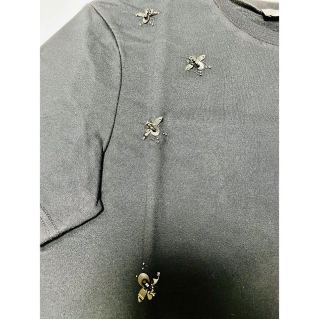 DIOR HOMME(ディオールオム)のDior homme bee Tシャツ　ディオールオム　美品 ブラック　黒 メンズのトップス(Tシャツ/カットソー(半袖/袖なし))の商品写真