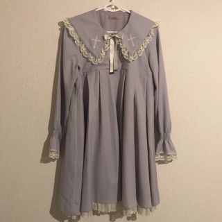 アマベル(Amavel)のAmavel♡RosaryレースフリルAラインワンピース(ひざ丈ワンピース)