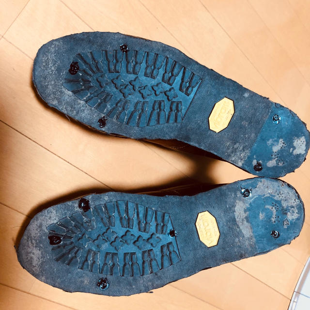 登山　Vibram ビブラムソール　革靴　26cm おまけ特典付き スポーツ/アウトドアのアウトドア(登山用品)の商品写真