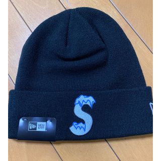 シュプリーム(Supreme)のsupreme New Era S Logo Beanie Black(ニット帽/ビーニー)