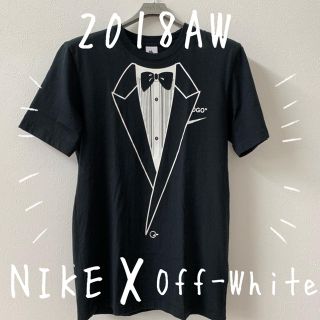 オフホワイト(OFF-WHITE)の【美品】OFF-WHITE×NIKE 2018AW NRG A6 Tee 黒(Tシャツ/カットソー(半袖/袖なし))