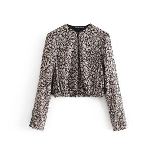 ザラ(ZARA)の🍁秋新作🍁2295◆花柄 ブラウス(シャツ/ブラウス(長袖/七分))