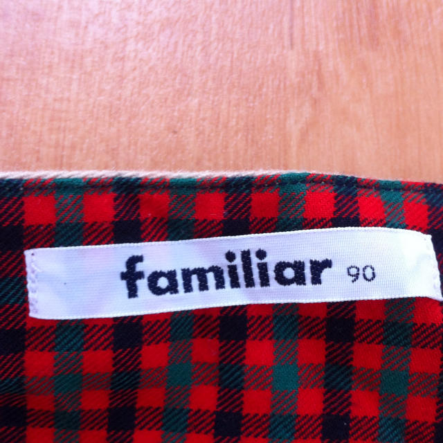 familiar(ファミリア)のファミリア♪ジャンパースカート キッズ/ベビー/マタニティのキッズ服女の子用(90cm~)(その他)の商品写真