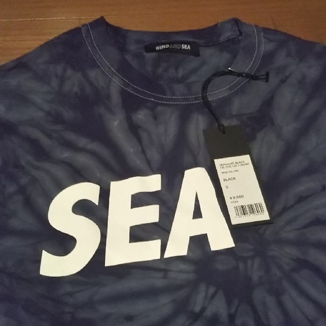 wind and sea  tie dye  タイダイ  ロング Tシャツ  S メンズのトップス(Tシャツ/カットソー(七分/長袖))の商品写真