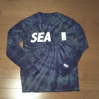 wind and sea  tie dye  タイダイ  ロング Tシャツ  S(Tシャツ/カットソー(七分/長袖))