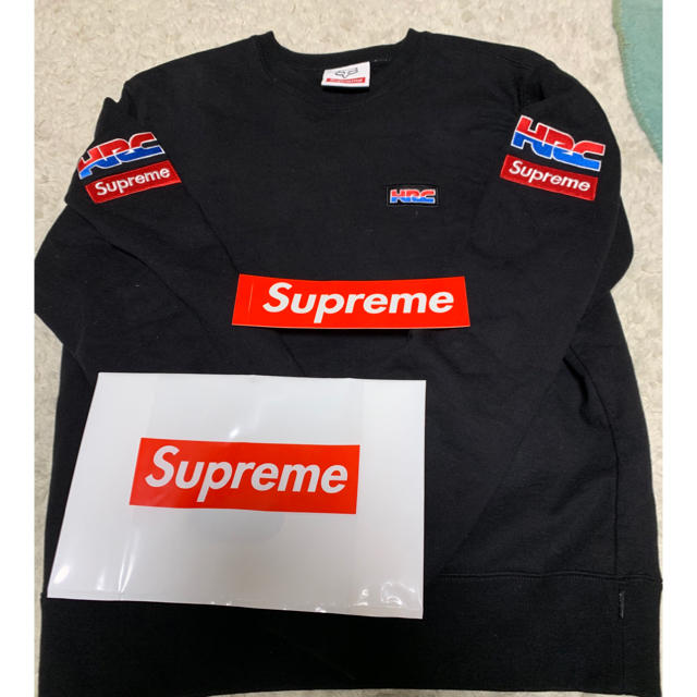 Supreme(シュプリーム)のSupreme✖︎ Honda Fox Racing Crewneck メンズのトップス(スウェット)の商品写真