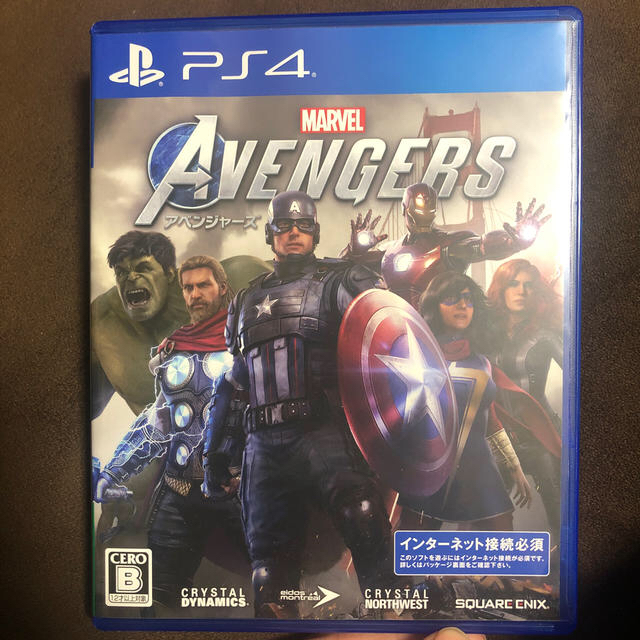 PlayStation4(プレイステーション4)のMarvel’s Avengers（アベンジャーズ） PS4 エンタメ/ホビーのゲームソフト/ゲーム機本体(家庭用ゲームソフト)の商品写真