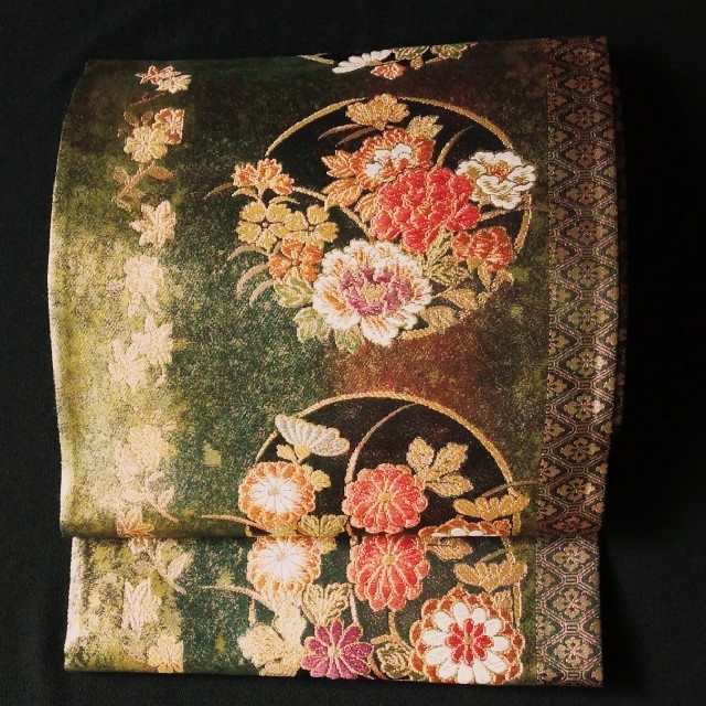 正絹 新品!! 袋帯 吉祥文様 正絹 新品!! 袋帯 吉祥文様