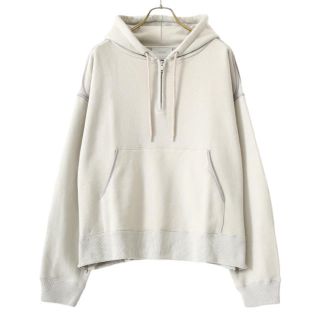 サンシー(SUNSEA)のYOKE【別注】OVERSIZED PIPING HALF ZIP PARKA(パーカー)