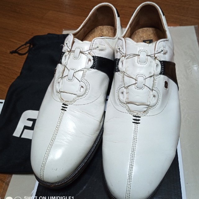 FootJoy(フットジョイ)のフットジョイ アイコンブラック27.5cm スポーツ/アウトドアのゴルフ(シューズ)の商品写真