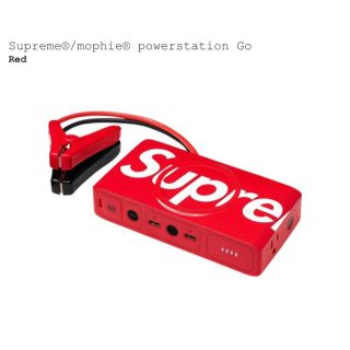 シュプリーム(Supreme)のSupreme × mophie powerstation Go "Red"(バッテリー/充電器)