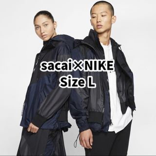 サカイ(sacai)のsacai×NIKE アノラック パーカー ブルゾン ジャケット フーディー(ナイロンジャケット)