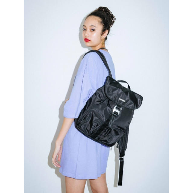 X-girl(エックスガール)のX-girl エックスガール MILITARY BACKPACK リュック レディースのバッグ(リュック/バックパック)の商品写真